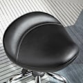 Miniatyrbild 8 av 10: Rootz Salon Pall - Kontorspall - Pall i konstläder - Justerbar i höjdled - Ergonomisk design - 48cm x 48cm x 54-69cm