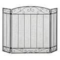 Pikkukuva 10 / 10: Rootz Western Fireplace Guard - Palosuoja - Fire Shield - Tukeva teräsrunko - Tyylikäs lonkkakuvio - 105 cm x 1,6 cm x 80,5 cm