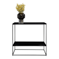 Miniatyrbild 4 av 5: Rootz Vita Console Table - Entryway Table - Hallbanan - Hållbar stålram - 80 cm x 36 cm x 80 cm