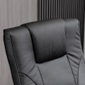 Miniatyrbillede 7 af 7: Rootz Massagestol - Afslapningsstol - Med fodskammel - 10 massagepunkter - Liggefunktion - Roterende sæde - Sort - 73 x 83 x 106cm