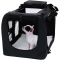 Miniatyrbillede 2 af 9: Rootz Transport Box - Hunde Box - Transport Taske - Foldbar Cat Box - Sort