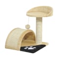 Miniatyrbillede 2 af 8: Rootz Cat Tree Sisal Pillars - Beige - Spånplade, Plys, Sisal - 14,17 cm x 14,17 cm x 17,32 cm