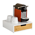 Miniatyrbild 1 av 9: Förvaringslåda för Rootz Kaffekapsel - Kaffekapselhållare Stativ Box-Tepåsar Förvaringsväska