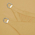 Miniatyrbillede 6 af 6: Rootz Sun Sail - Markise - Solsejl Markise - Vinduesmarkise - Stofmarkise - Vandtæt Markise - Skyggeløsning - Sand - 3 x 4 m