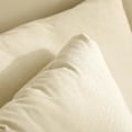 Miniatyrbillede 4 af 6: Rootz 2 pers. sofa - Skandinavisk design - Loveseat 2 pudepuder - Ramme af naturtræ - Beige - 137 x 78 x 78 cm