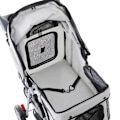 Pikkukuva 7 / 9: Rootz Dog Stroller - Dog Cart - Dog Buggy - Dog Trolley -  Trolley Pet - Pet Travel Stroller - Puppy Jogger Carrier - Grey - 75L x 45W x 97H cm