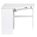 Miniatyrbillede 7 af 8: Rootz Corner Desk - Modern Office Desk - Computertabel - Generøs opbevaring - 127 cm x 73 cm x 88,5 cm