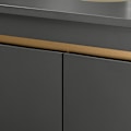 Miniatyrbillede 5 af 8: Rootz Base Cabinet - Skab - Opbevaringsenhed - Stabile fyrretræer - 60x59x30cm - Skjul dræningssystem perfekt