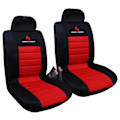 Miniatyrbild 1 av 5: Rootz Car Seat Cover Set - Framsätesskydd i polyester - Dragon Brodery - Enkel montering - 100 % polyesterskum - Universal passform - 3-8 mm skum - 30