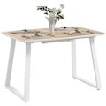 Miniatyrbillede 7 af 7: Rootz sammenklappeligt spisebord - Udtrækkeligt bord - Industribord - Pladsbesparende - 120 cm til 160 cm x 80 cm x 76 cm