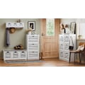 Miniatyrbillede 4 af 9: Rootz Skoskab med 6 klapper - Skovipper - Skokommode - Alsidig opbevaring - Pladsbesparende design - Nem montering - Hvid - 115 cm x 112 cm x 30 cm