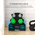 Pikkukuva 5 / 11: Rootzin käsipainossa oleva sarja - kuntopainot - Koulutus käsipainot - Roll -vastainen suunnittelu - 34W x 10d x 34H cm