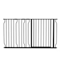 Miniatyrbillede 10 af 10: Rootz Pet Safety Door Guard - Pet Gate - Hundeport - Dobbelt låsemekanisme - 145 cm x 76 cm - Stål og ABS - Justerbar bredde - Sort