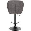 Miniatyrbild 6 av 10: Rootz Barstolsset - Bänkpallar - Snurrstolar - Ergonomisk design, hållbar konstruktion, golvskydd - konstläder - 94cm-116cm x 50cm x 40cm