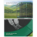 Miniatyrbillede 4 af 8: Rootz Trampolin - Udendørstrampolin - Rund Havetrampolin - Børnetrampolin - Voksetrampolin - Havetrampolin - Rund Trampolin - Trampolin med sikkerheds