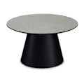 Miniatyrbild 1 av 10: Rootz Soffbord - Runt bord - Modernt mittbord - Slitstark MDF - Modern Estetisk - Enkelt underhåll - 80cm x 80cm x 45cm