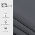 Miniatyrbillede 5 af 10: Rootz Markise -dækning - Udskiftningsstof - Vandafvisende markise - 100% polyester - UPF 50+ beskyttelse - 282 cm x 250 cm