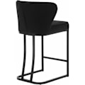 Pikkukuva 8 / 8: Rootz Velvet -baarijakkara - Työpöytäjakkara - Keittiötuoli - Mukavat istuimet - Kestävä ja vakaa - Ergonominen muotoilu - 49 cm x 85 cm x 48,5 cm