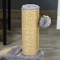 Miniatyrbild 8 av 10: Rootz Cat Skrapstolpe - Cat Tree Pole - Skrapbräda - Jutestolpe - Möbelskydd - 34cm x 24cm x 43cm