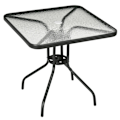 Pikkukuva 10 / 10: Rootz Garden -pöytä - Patio -pöytä - Ulko -ruokapöytä - Säänkestävä ja vankka vakaus - 76x76x72 cm