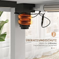 Miniatyrbild 9 av 10: Rootz elektriskt justerbart stående skrivbord - Höjdjusterbart skrivbord - Sit Stand-skrivbord - Minnesfunktion - 120cm x 60cm x 72-116cm