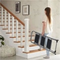 Miniatyrbild 7 av 9: Rootz Step Pall - Step Pall med 3 steg - Fällbar Step Pall - Bärbar Step Pall - Kök Step Pall - Badrum Step Pall - Lätt Step Pall - Grå/svart