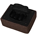 Miniatyrbillede 6 af 10: Rootz stilfuld skammel med stofbetræk - Fodstøtte - Sofabord - Komfortabel siddeplads - Alsidig brug - Gulvbeskyttelse - 40W x 30D x 24H cm - Linnedst