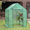 Pikkukuva 2 / 9: Rootz Foil Greenhouse - Puutarhakasvihuone - Kasvisuoja - Optimaalinen ilmanvaihto - Kestävä rakenne - Helppo koota - 143cm x 143cm x 195cm