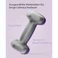 Miniatyrbild 8 av 11: Rootz 2-delade hantlar - Handvikter - Styrketräning - Neoprenbeläggning - 13,5 cm x 6,5 cm - 2 x 1 kg