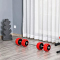 Miniatyrbild 9 av 9: Rootz Hantel Set - Skivstång & Hantel Set - Justerbar Hantel - Röd/Svart - 21,5 X 21,5 X 3,8 Cm