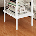 Miniatyrbild 9 av 11: Rootz 2 Tier Side Table - Accent Table - soffbord - Extra förvaring - 40 cm x 30 cm x 52,2 cm