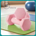 Miniatyrbillede 2 af 6: Rootz Dumbbell Set - 3 par - håndvægte - Neoprenbelagt - Styrke muskler - 1 kg/2 kg/3 kg - 13,5x6,5x6cm, 16x8x7,5 cm, 20x9x8,5 cm
