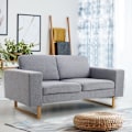 Miniatyrbild 2 av 11: Rootz 2-sits soffa - Kompakt soffa - Loveseat - Hög komfort - Hållbar konstruktion - 145cm x 82cm x 78cm