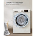 Miniatyrbillede 5 af 6: Rootz Dove Grey Boho Style Rundt tæppe - Cirkulært tæppe - Områdetæppe - Polyester/filt/TPR - 160 cm Diameter - Letvægts 2,8 kg