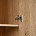 Miniatyrbillede 7 af 10: Rootz Modern Vitrineskab - Vitrineskab - LED-skab - 15 farver LED-belysning - 150H x 78W x 40D cm