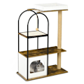 Miniatyrbild 10 av 10: Rootz Cat Scratching Post Tree - Climbing Paradise - Cat House - Jute Rep Scratching Posts - Hängande lekboll - 80cm x 40cm x 118,5cm