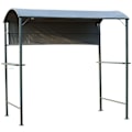 Miniatyrbild 1 av 9: Rootz Grill Pavilion BBQ - Svart, Grå - Metall, Polyester - 85,82 cm x 54,33 cm x 85,04 cm