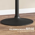 Miniatyrbillede 7 af 11: Rootz Marble Look Bar Table - Bistro Table - Højdejusterbar tabel - Rumbesparende design - 60 x 60 x 68-93,5 cm