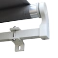 Miniatyrbild 5 av 10: Rootz Markis - Manuellt infällbar markis - Aluminium Markis - Ledad markis - Grå - 4m x3m