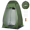 Pikkukuva 6 / 6: Rootz-suihkuteltta - Ulkopukuhuone - Taitettava - Pop-up-design - Kantolaukku - Polyesteriteräs - Tummanvihreä - 126L x 124W x 189K cm