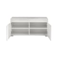 Miniatyrbild 4 av 11: Rootz Skoskåp - Bänk - Högblank - 91 x 42 x 38 cm White