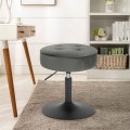 Miniatyrbillede 2 af 8: Rootz Justerbar Velvet Barstol - Skrankestol - Drejelig skammel - Holdbar, Moderne, Multifunktionel - Sædediameter 39,5 cm, Højde 49,5-65 cm, Basediam