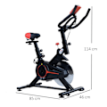Miniatyrbillede 3 af 8: Rootz Ergometer - Sort - Stål, Abs - 40,16 cm x 18,5 cm x 44,88 cm
