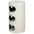 Miniatyrbild 1 av 11: Rootz 4 Tier Cat Barrel - Cat Tower - Indoor Cat House - Scratch & Play - 51 cm Ø x 100 cm h