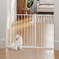 Pikkukuva 2 / 10: Rootz Door Guard Pet turvaportti - Tukeva teräs - ABS-muovi - Kaksinkertainen lukitus - Säädettävä 75 cm - 115 cm - Seinäkiinnitys - 115 x 76 cm
