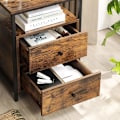 Miniatyrbillede 3 af 9: Rootz Sengebord - Sidebord - Industrielt - 45 x 45 x 60 cm