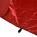 Miniatyrbild 7 av 11: Rootz Pop Up-tält - Rood - Polyester, Staal - 59,06 cm x 78,702 cm x 45,28 cm