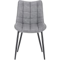 Pikkukuva 3 / 9: Rootz 2 ruokapöydän tuolin setti - Keittiötuolit - Keinonahkaiset istuimet - Mukavat ja kestävät - Monipuoliset ja lattialle turvalliset - 46 cm x 40,