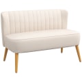 Miniatyrbild 6 av 6: Rootz 2-sits soffa - Retrodesign - Scandi Style - Bekväm stoppning - Maximal stabilitet - Lättskött tyg - 117W x 56,5D x 77H cm