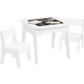 Miniatyrbillede 1 af 9: Rootz børnebord og stolesæt - Aktivitetsbord - Studiebord til børn - Indbygget opbevaring - Multifunktionsbordplade - Sikker & Ergonomisk - Holdbar ko